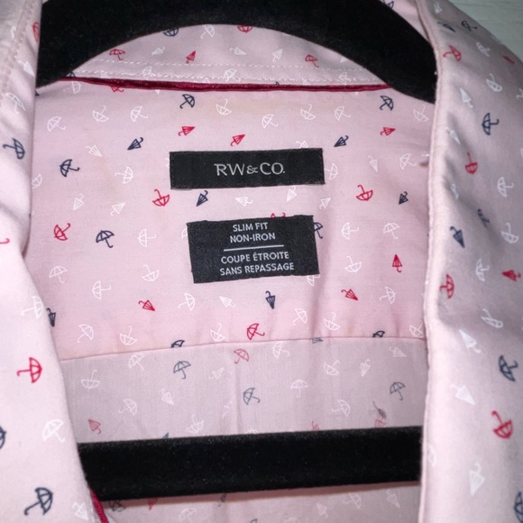 RW & CO men’s button up dress shirt. - Picture 2 of 4